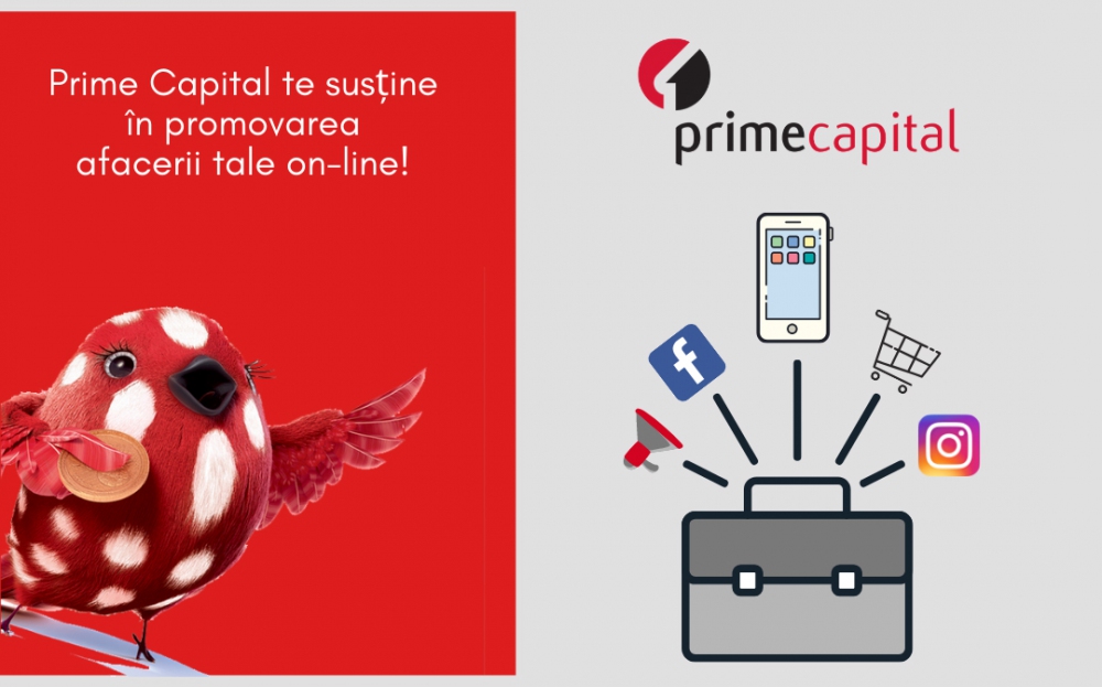Prime Capital te susține în promovarea afacerii tale on-line!